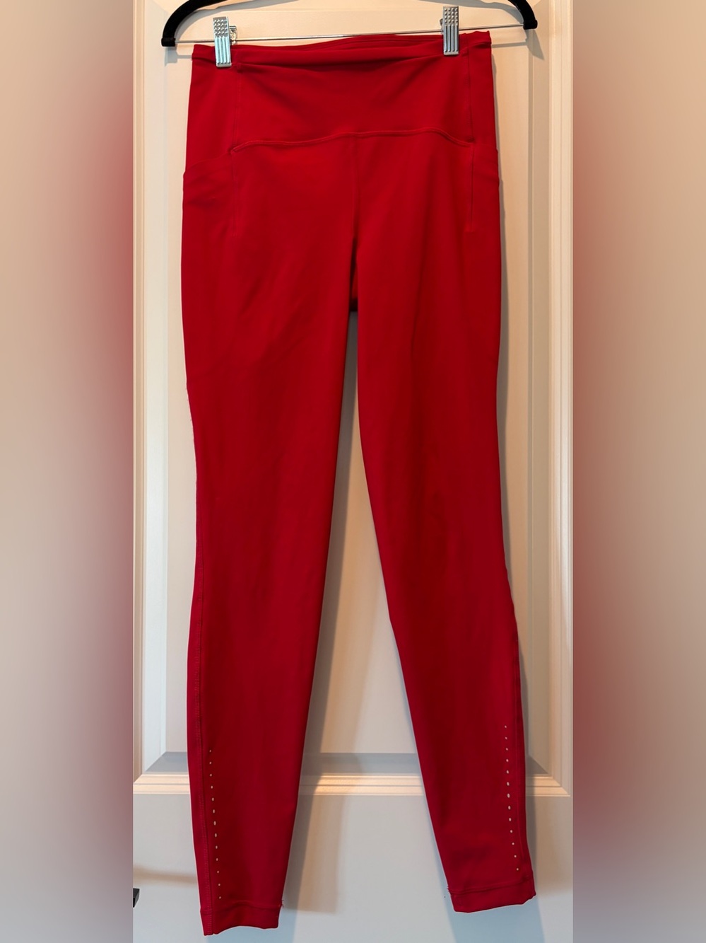 Lululemon Wunder Under High-Rise Tight *Rib 28" Red Leggings Size 6